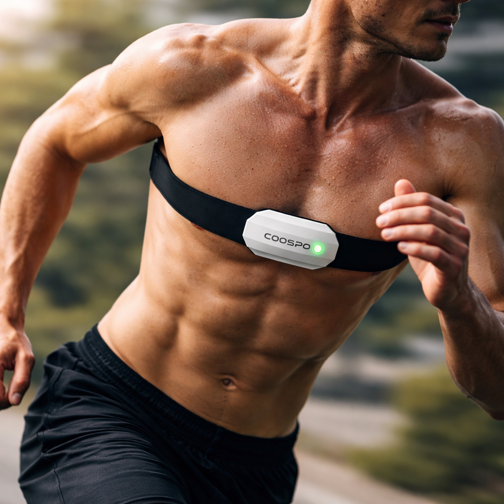 Hartslagmeter borstband | Bluetooth, ANT+ | Fitness, cycling, sport