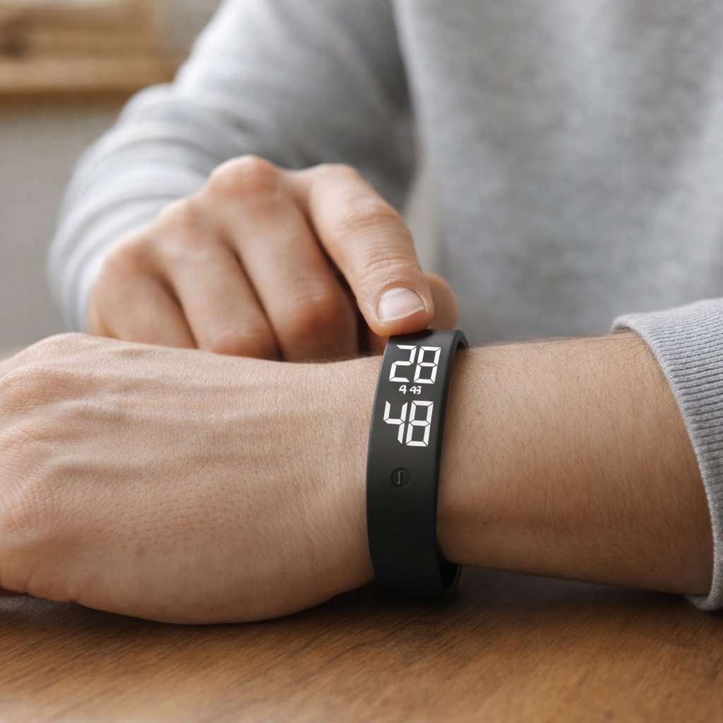 Fitness Tracker V9 | Waterdicht, unisex | Hartslag, slaap, temperatuur