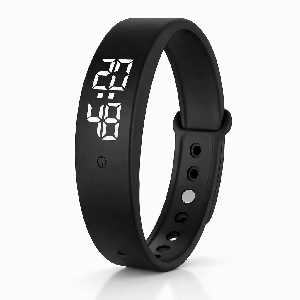 Fitness Tracker V9 | Waterdicht, unisex | Hartslag, slaap, temperatuur