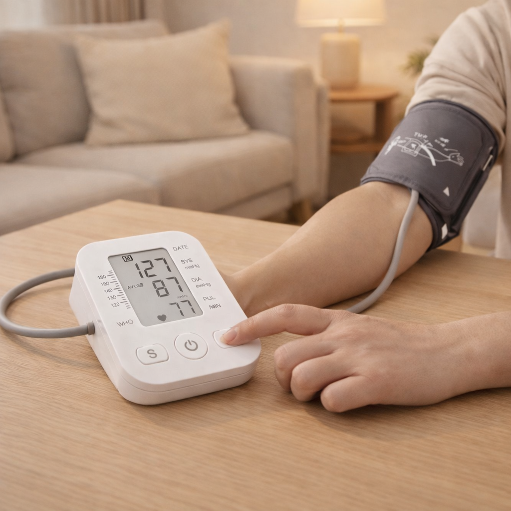 Bloeddrukmeter bovenarm | Digitaal, automatisch | Hartslagmeter, LCD display