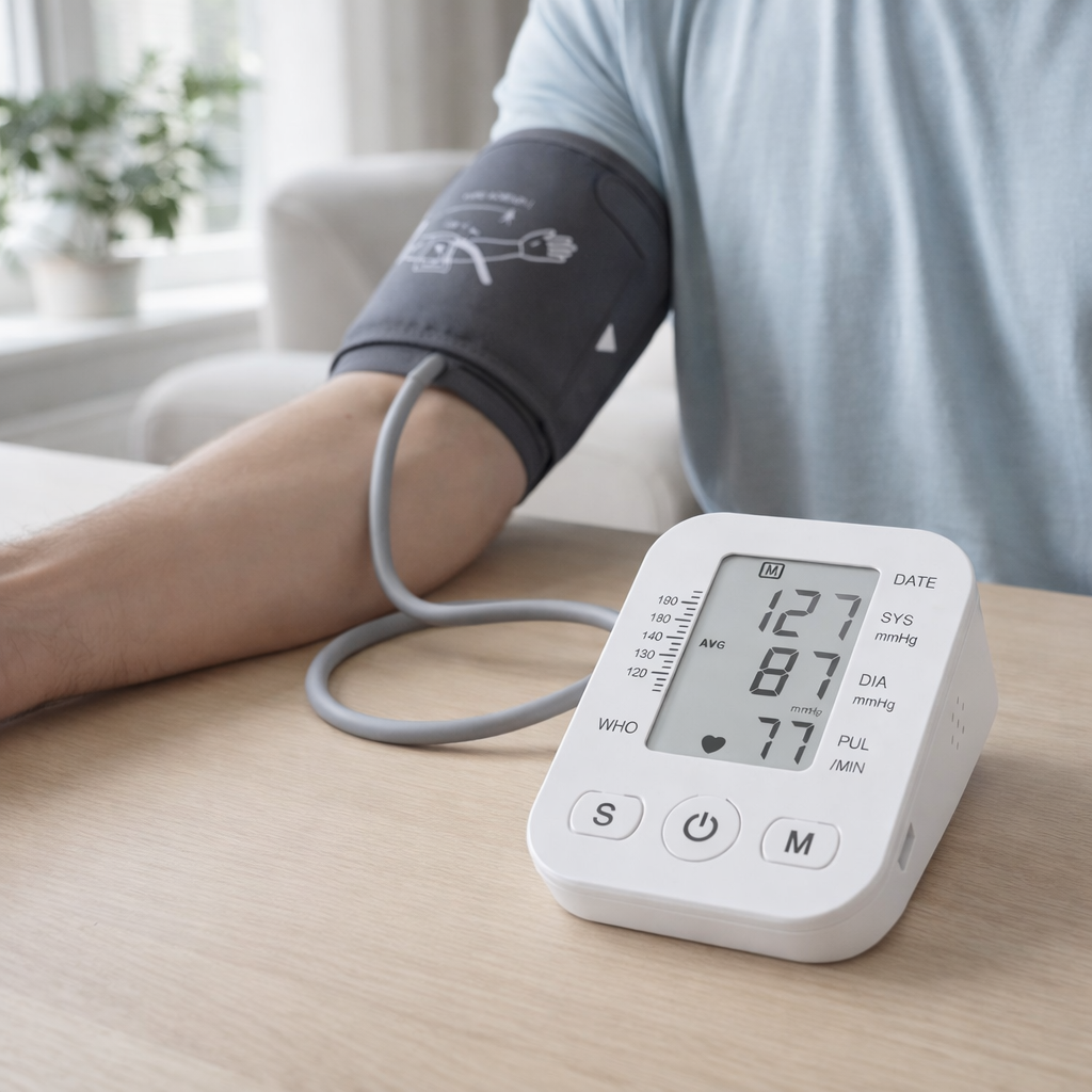 Bloeddrukmeter bovenarm | Digitaal, automatisch | Hartslagmeter, LCD display