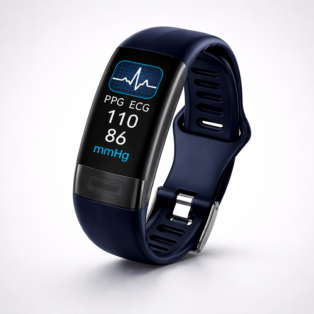 ECG Fitness Tracker | Bloeddruk, hartslag | Cyclus, meldingen