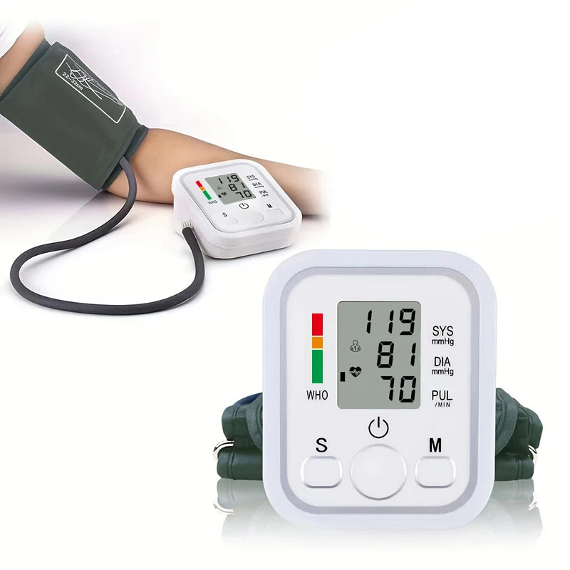 Automatische bovenarm bloeddrukmeter - BP sphygmomanometer - tonometer - arteriële druk