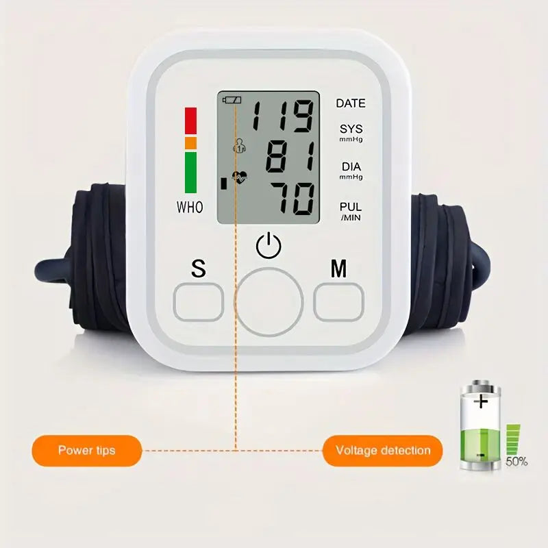Automatische bovenarm bloeddrukmeter - BP sphygmomanometer - tonometer - arteriële druk