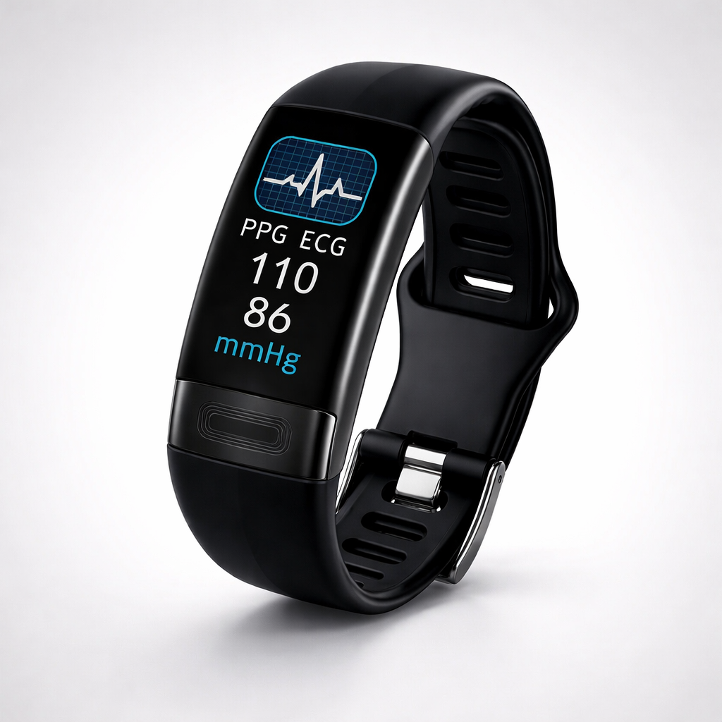 ECG Fitness Tracker | Bloeddruk, hartslag | Cyclus, meldingen