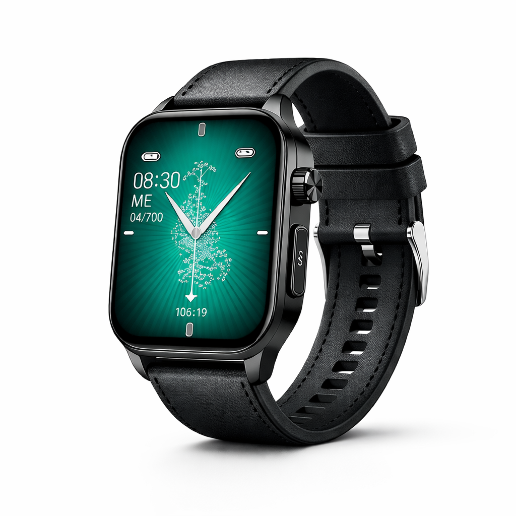 Senioren smartwatch | SOS-knop, GPS | Valdetectie, hartslag