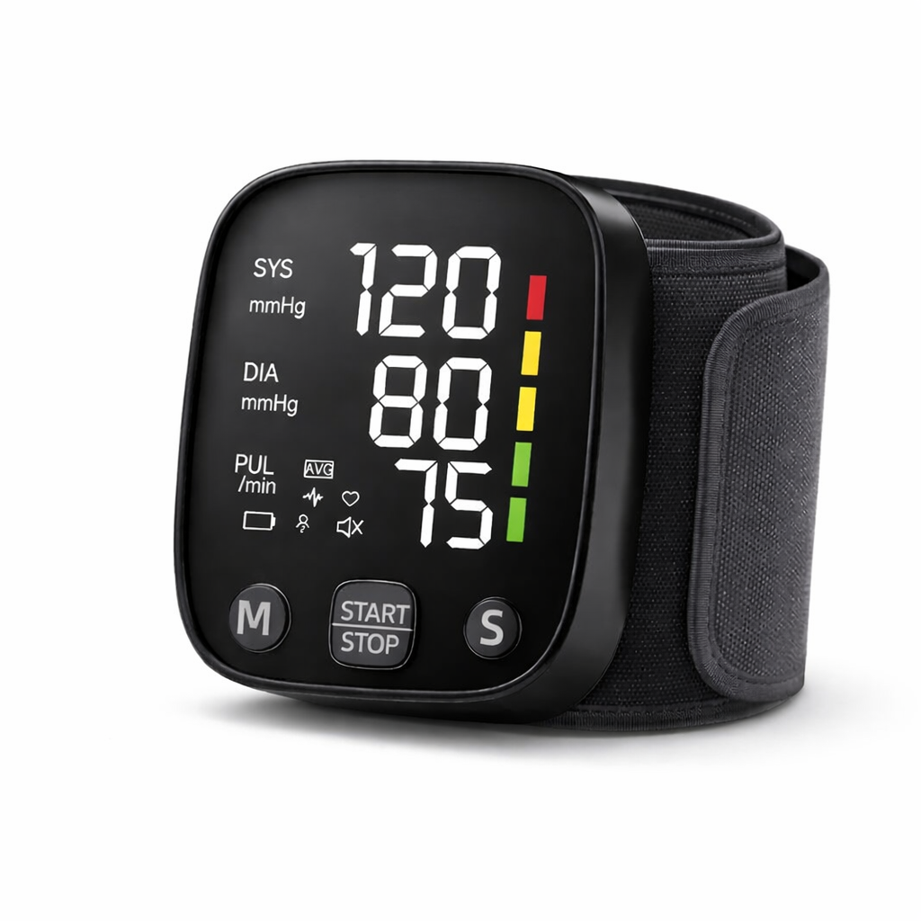 Bloeddrukmeter pols | Digitaal, oplaadbaar | Spraakfunctie, LED display